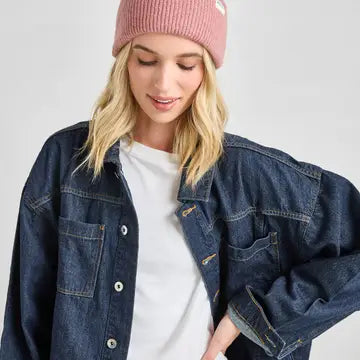 Mad Hatter Thick Ribbed Beanie