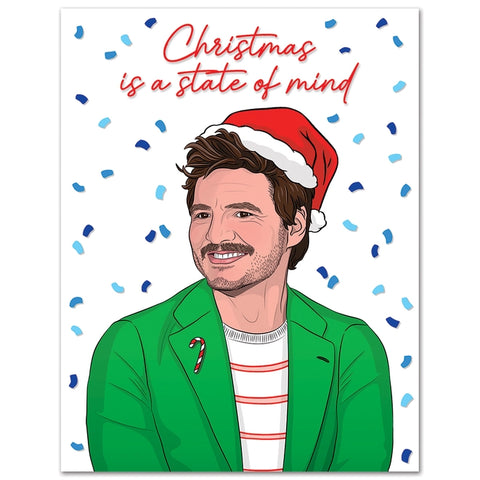 Pedro Christmas Is A State of Mind Card