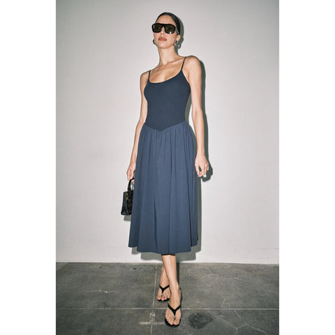  Chloe Contrast Maxi Dress