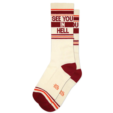  See You In Hell Socks