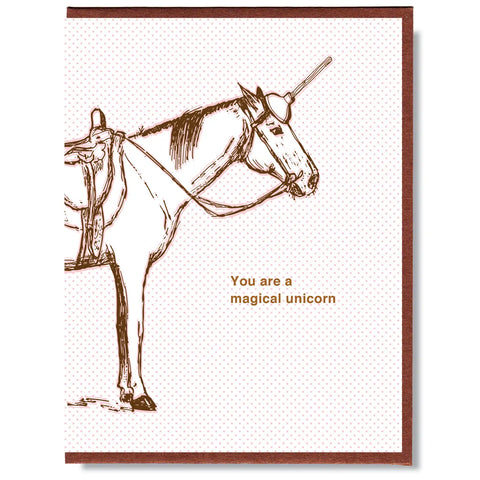  Magical Unicorn Card