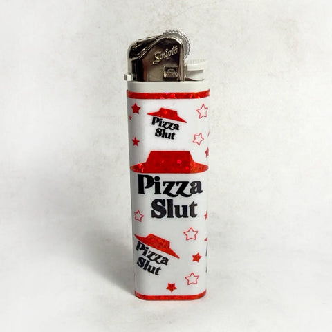 Pizza Hut Sparkly Lighter