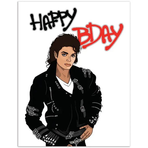 Michael Jackson Card