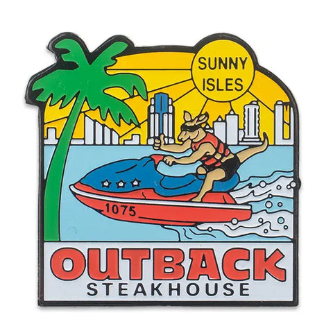  Outback Sunny Isles Pin