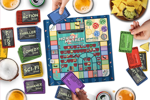  Movie Mayhem Board Game