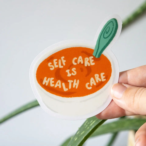  Self Care Soup Sticker