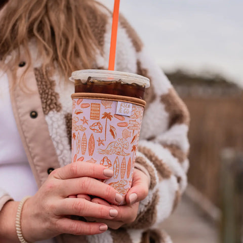  Coastal Sunset Drink Sleeve