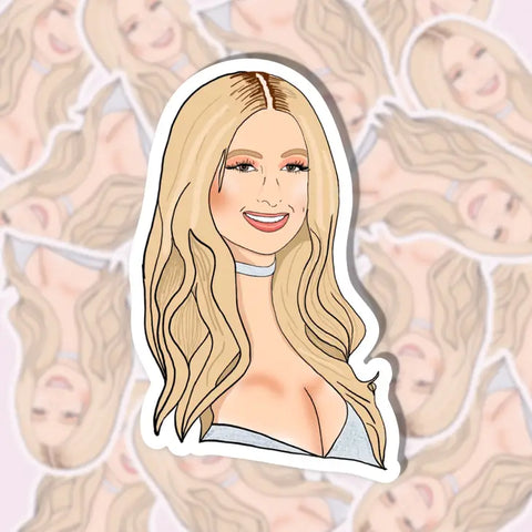 Paris Hilton Sticker