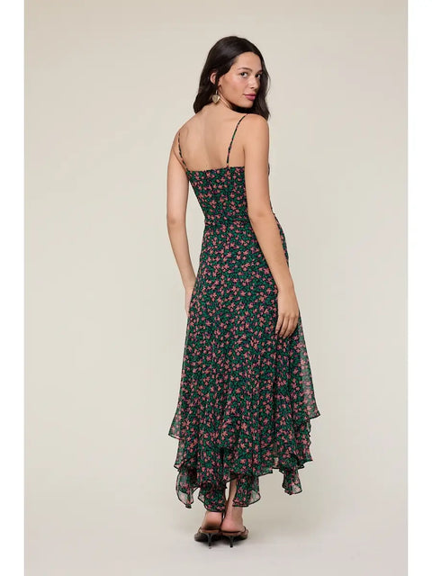  Night Ditsy Midi Dress