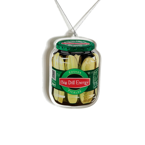 Dill Pickle Jar Ornament