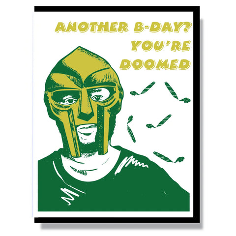  MF Doom Birthday Card