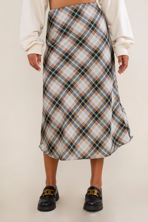  Umi Bias Slip Skirt