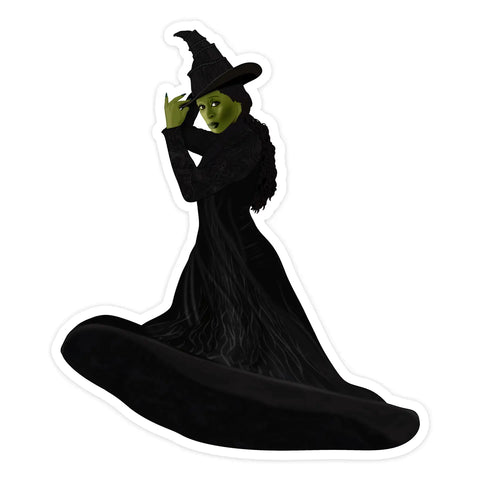 Elphaba Full Body Wicked Sticker