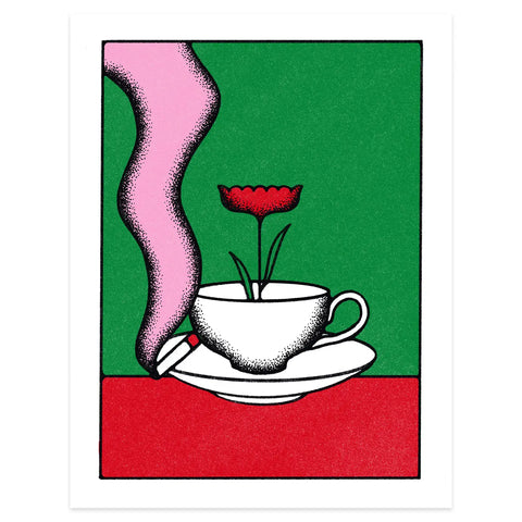 Cafe Art Print