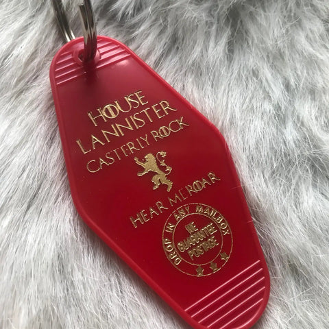  House of the Dragon/Game of Thrones Key Tags