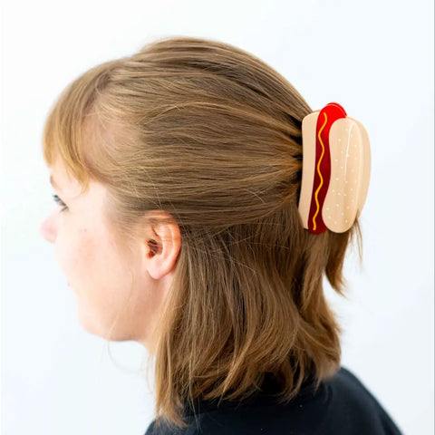 Large Hot Dog Claw Clip