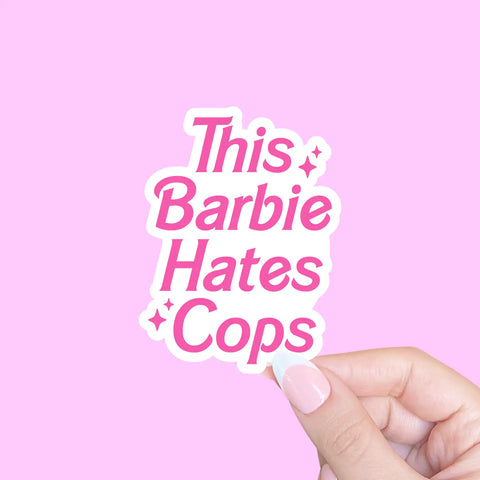 ACAB Barbie Sticker