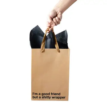  I'm A Good Friend Brown Gift Bag