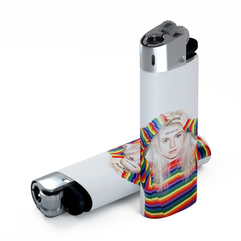 Hayley Williams Rainbow Shirt Lighter