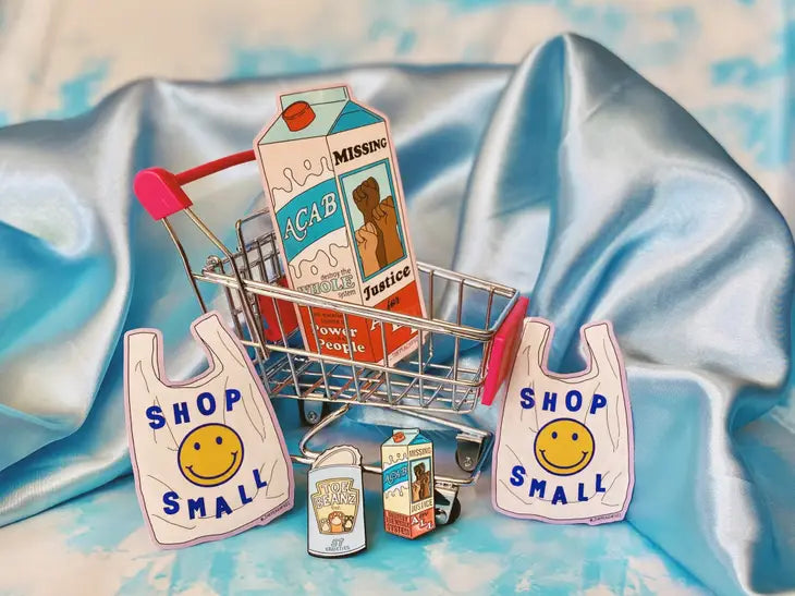 Shop Small Sticker – Modern Legend, LLC.