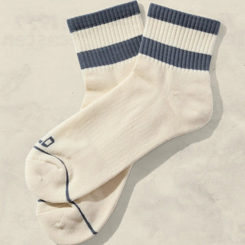  Striped Quarter Socks