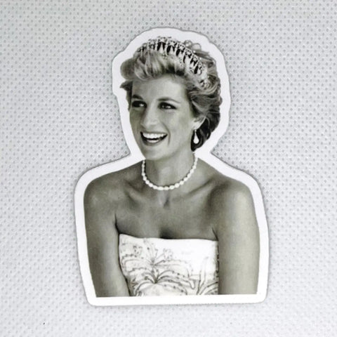  Princess Diana B&W Sticker