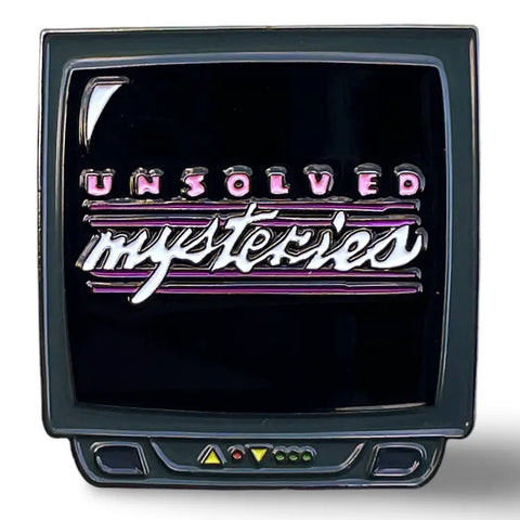  “Unsolved Mysteries” Nostalgic True Crime Tv Pin