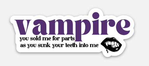Vampire Olivia Sticker