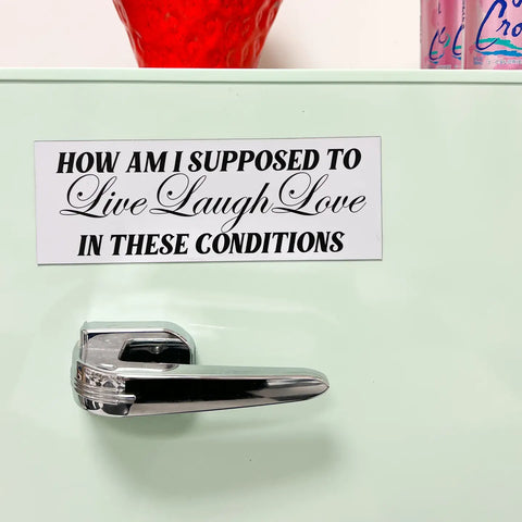  In These Conditions Car Magnet