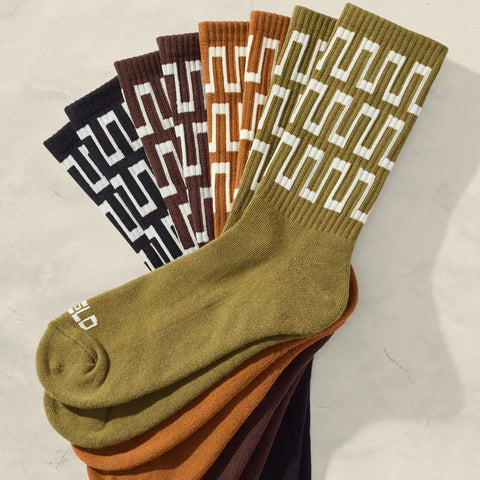  Slacker Crew Socks