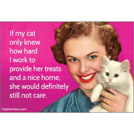 Cat Provide Magnet