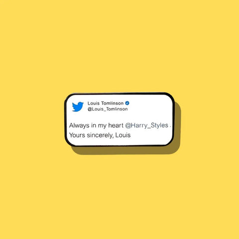 Always In My Heart Harry & Louis Pin