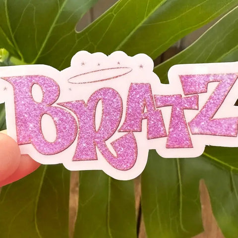 Bratz Pink Cheetah Logo" Sticker For Sale By Apticah
