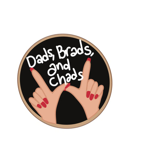 Dads, Brads & Chads Sticker