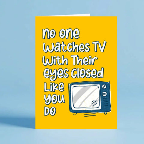  Father's Day TV Card