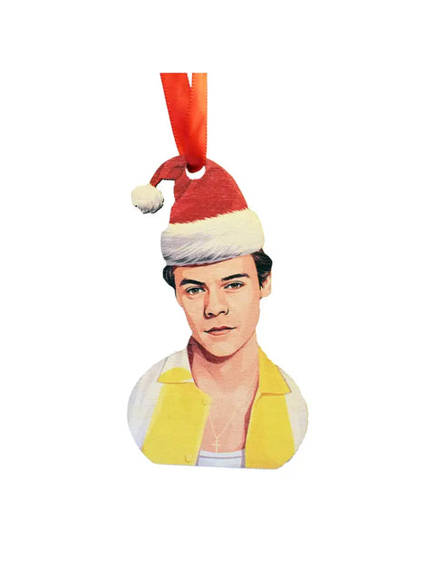 Harry Styles Wooden Ornament