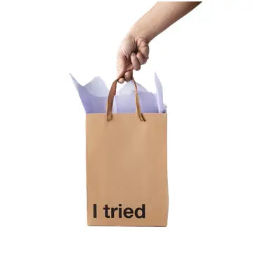  I Tried Brown Gift Bag
