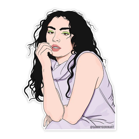  Charli XCX Brat Summer Sticker