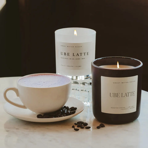  Ube Latte Candle