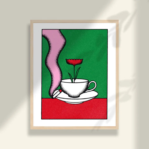 Cafe Art Print