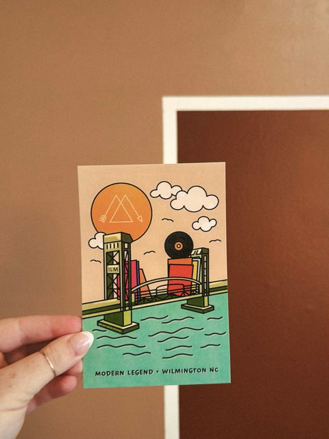  Modern Legend Stickers & Postcard