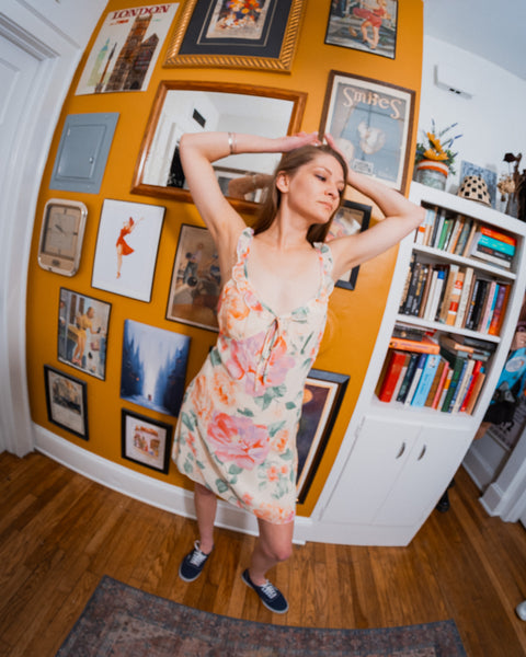  Emilia Floral Print Dress