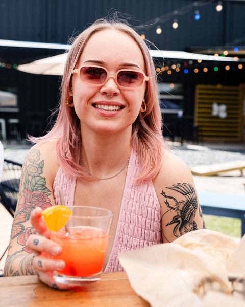  Baby Pink Halter Top