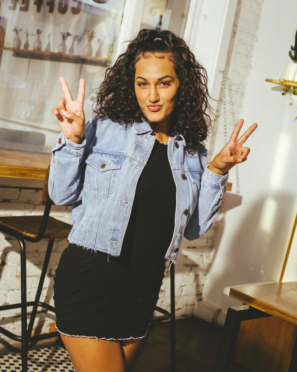 Drawstring Denim Jacket – Modern Legend, LLC.