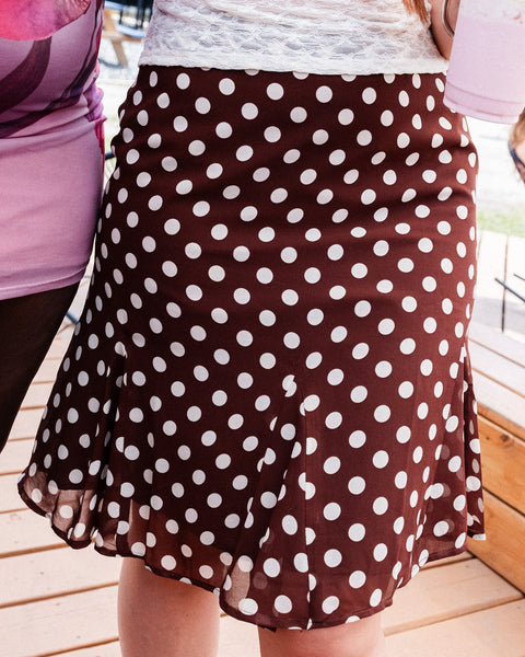 Mermaid Polka Dot Skirt