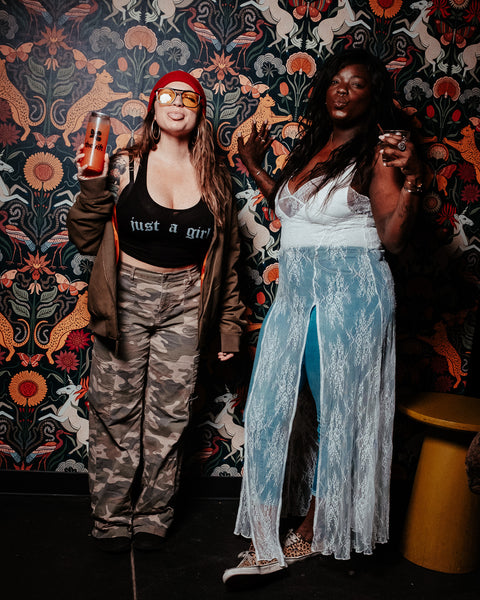 Just A Girl Cropped Tank