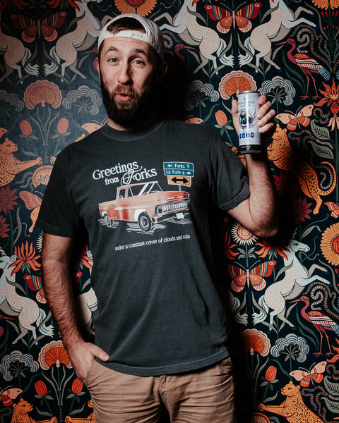  Greetings from Forks Twilight Tee