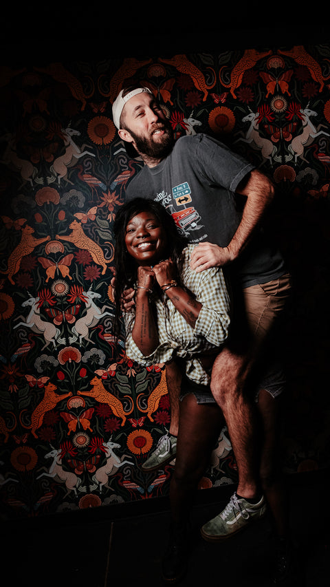 Oversized Gingham Button Down Shirt