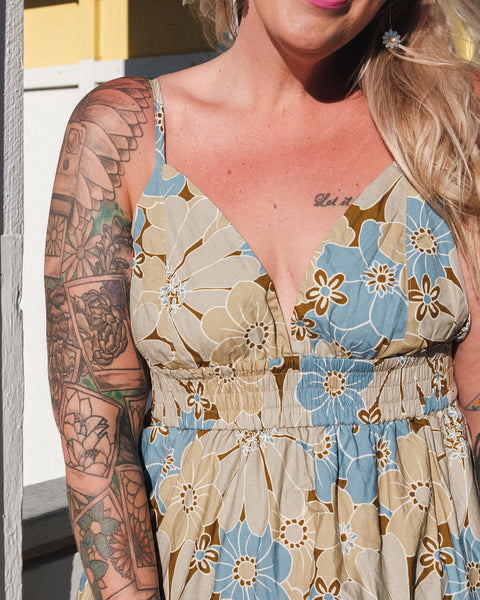 Lily Pad Cutout Detail Dress