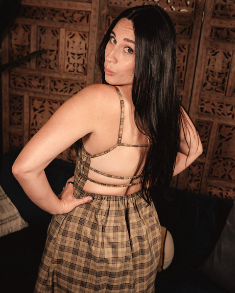 Nadie Open Back Maxi Dress